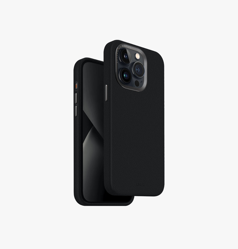 Uniq iPhone 15 Pro Lyden Cover | Dallas Black Uniq iPhone 15 Pro Lyden Cover | Dallas Black